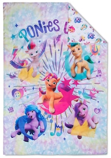 Foto 5 | Juego De Ropa De Cama My Little Pony De 4 Piezas Para Cama Infantil - Venta Internacional.
