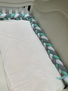 Foto 3 | Protector Golpes Cuna Bebe Bumper Parachoques 2mts