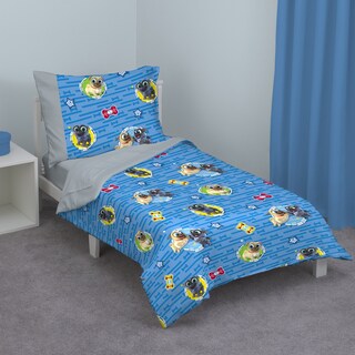 Foto 1 | Juego De Cama Para Niños Pequeños Disney Puppy Dog Pals, 4 Piezas - Venta Internacional.