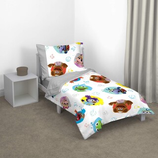 Foto 1 | Juego De Cama Para Niños Pequeños Disney Muppet Babies Friendship, 4 Piezas - Venta Internacional.
