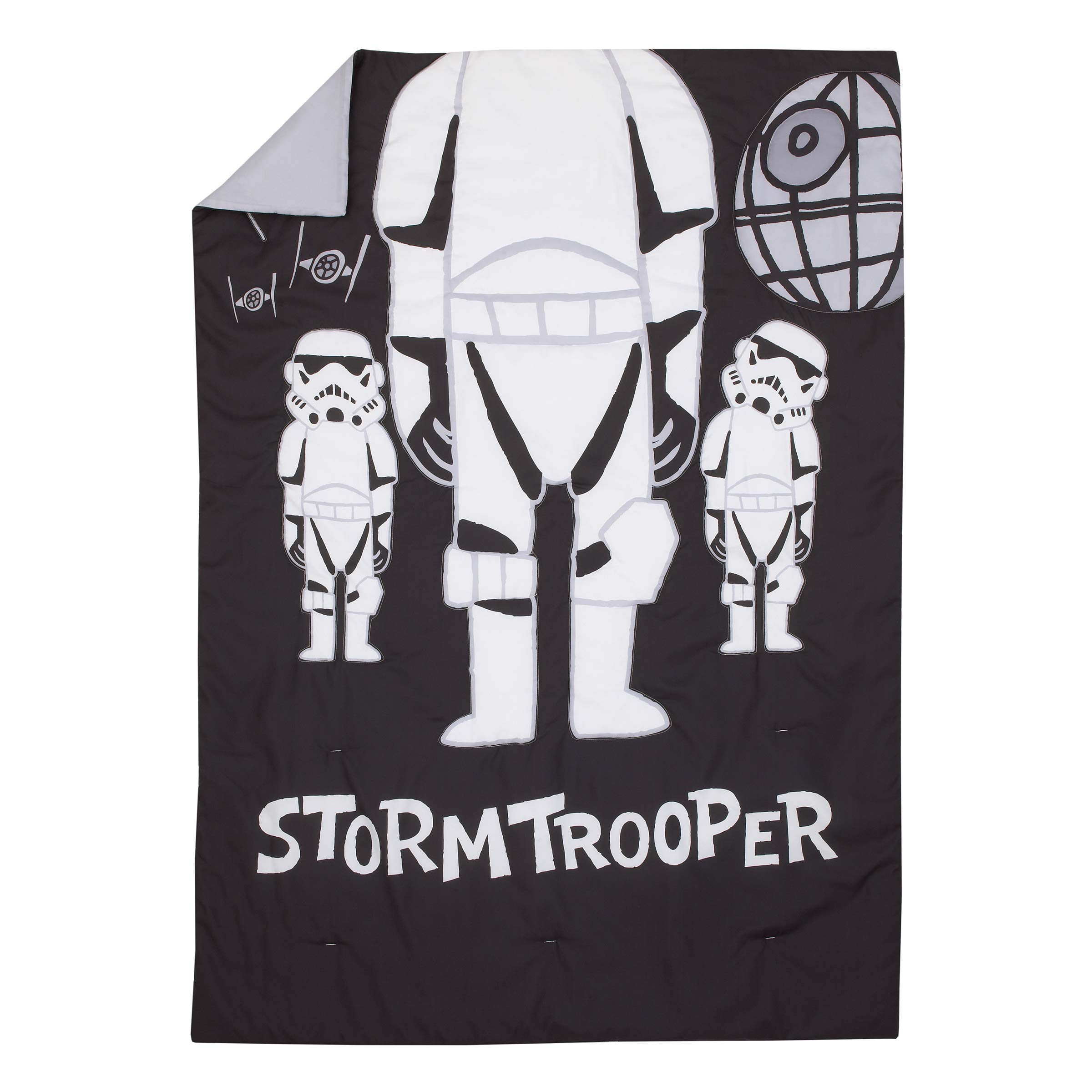 Foto 3 pulgar | Juego De Cama Disney Star Wars Storm Trooper De 4 Piezas Para Niños Pequeños - Venta Internacional.