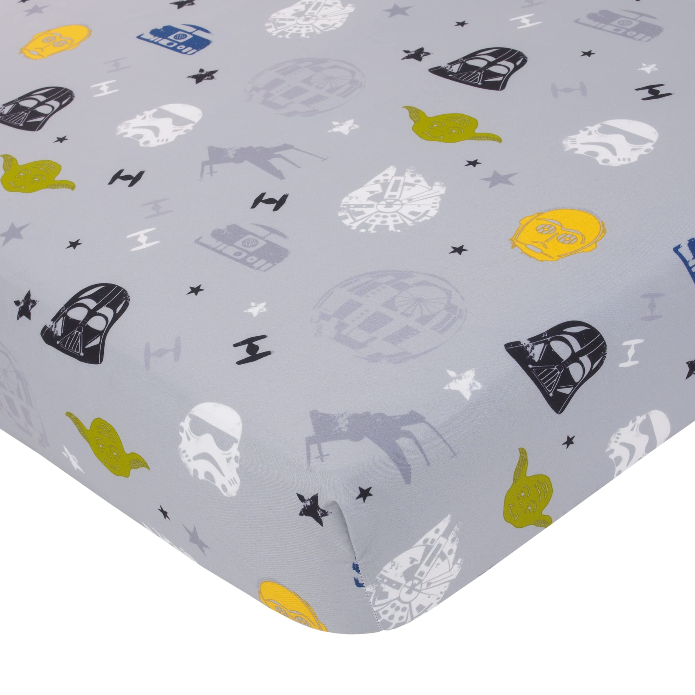 Foto 6 pulgar | Juego De Ropa De Cama Para Niños Pequeños Disney Star Wars New Again, 4 Piezas - Venta Internacional.
