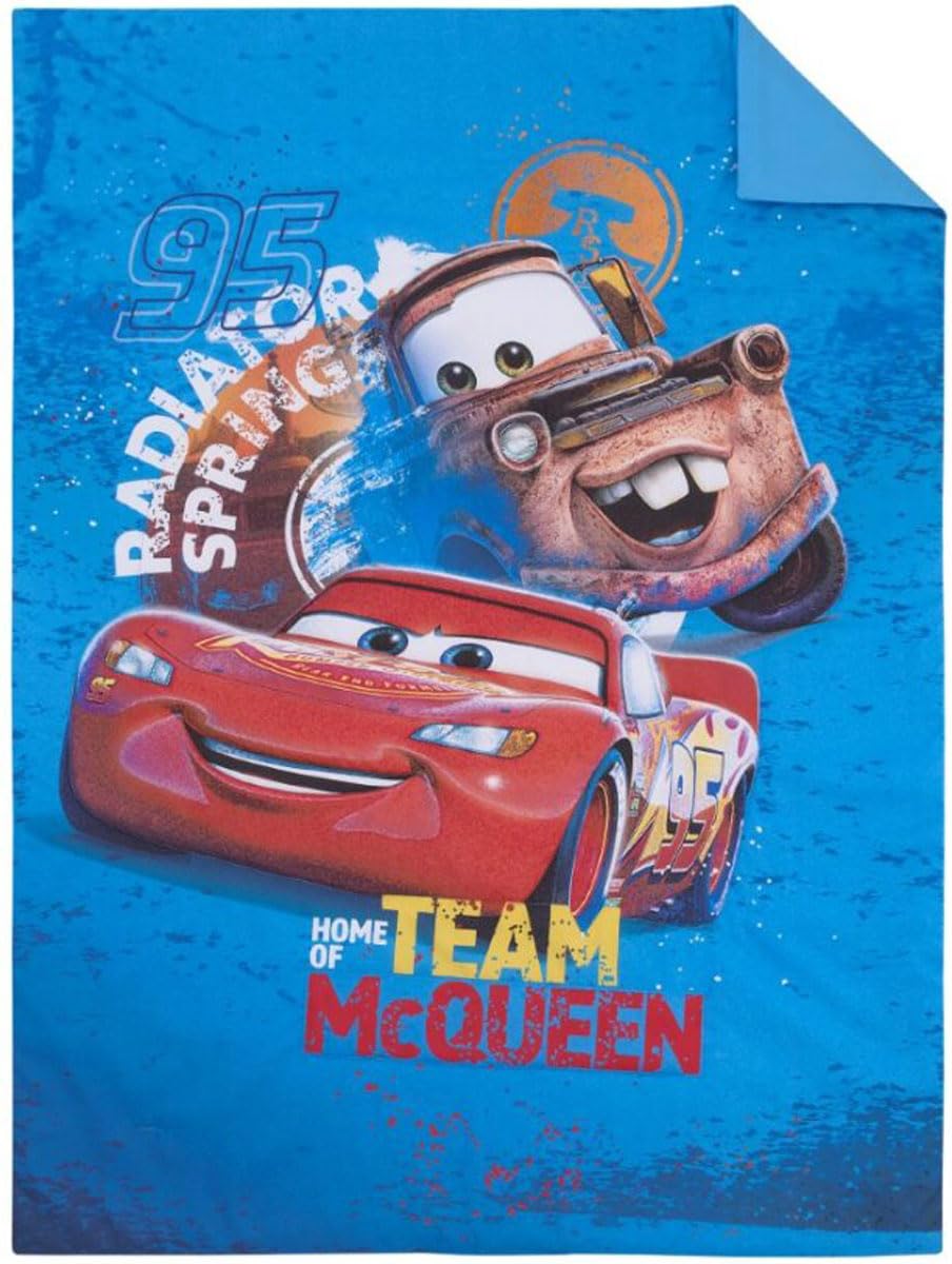 Foto 7 pulgar | Juego De Ropa De Cama Disney Cars De 4 Piezas Para Cama Infantil - Venta Internacional.
