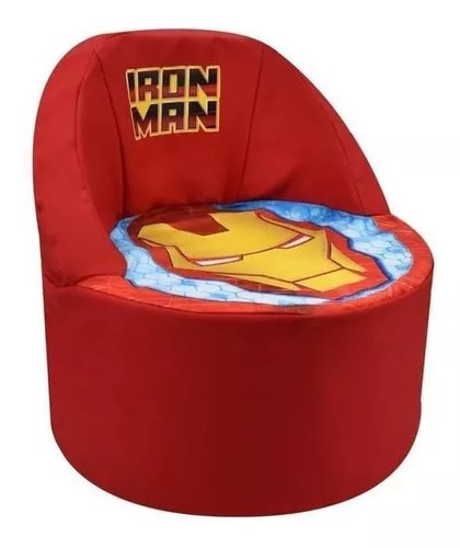 Sillón Infantil Disney Rojo Redondo de Espuma $499