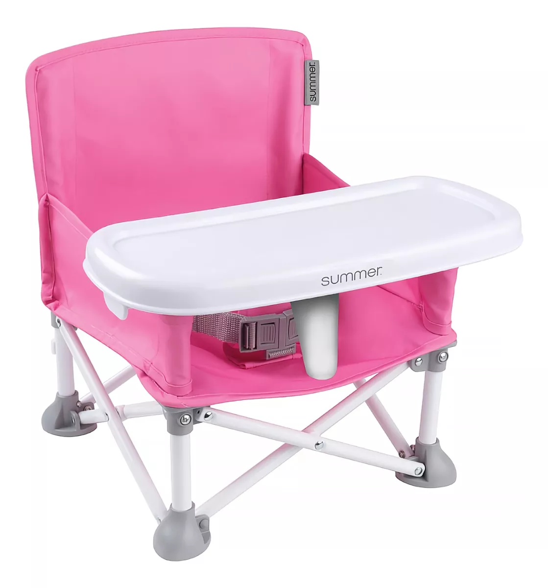 Foto 1 | Silla para Bebé Plegable Summer Pop'n Sit Ligera Rosa