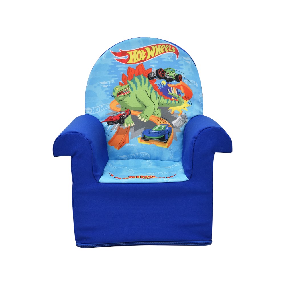 Sillón Infantil Hot Wheels Mattel Individual De Espuma