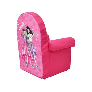 Foto 3 | Sillón Infantil Barbie Mattel Individual De Espuma