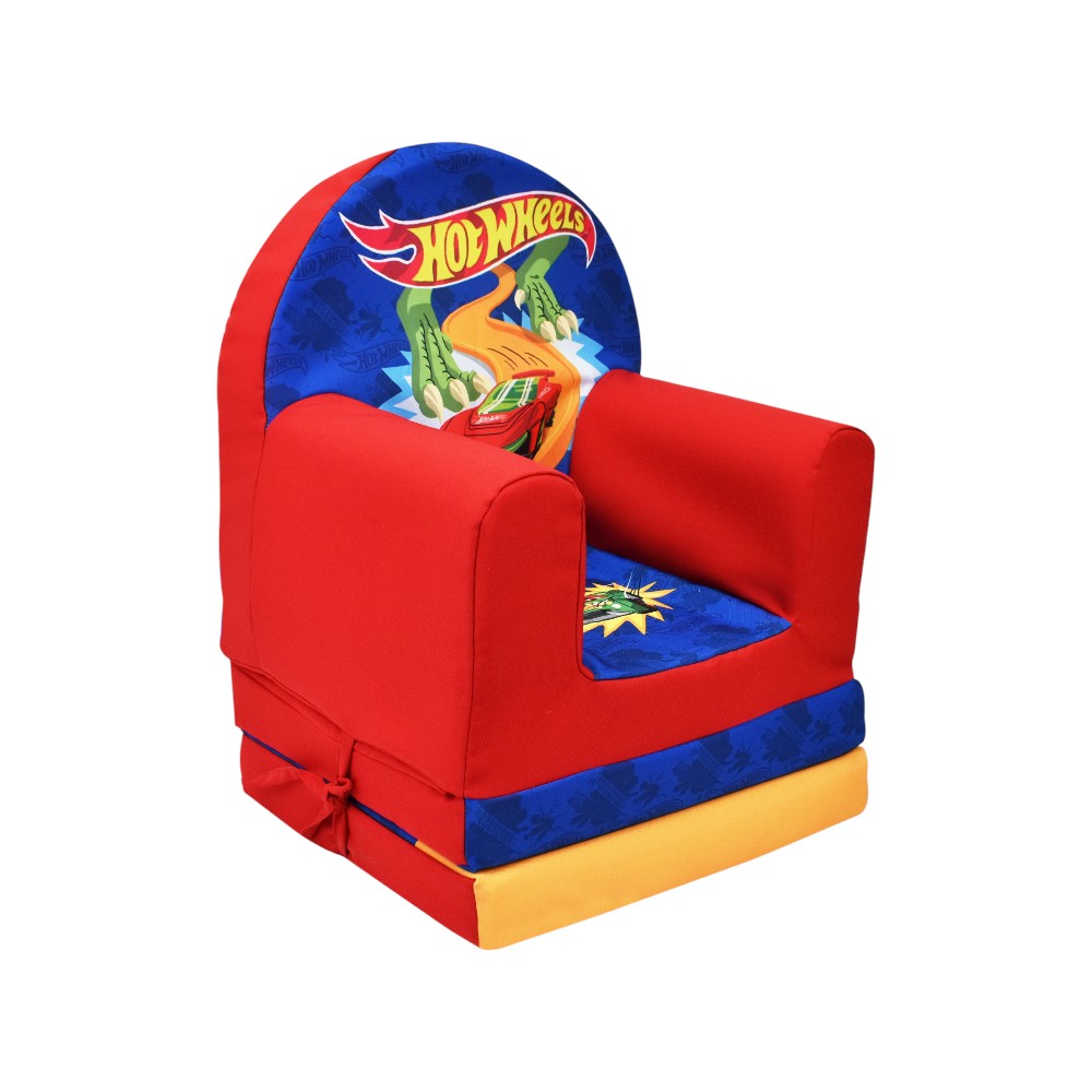 Foto 4 pulgar | Sillón Infantil Hot Wheels Mattel Convertible A Cama