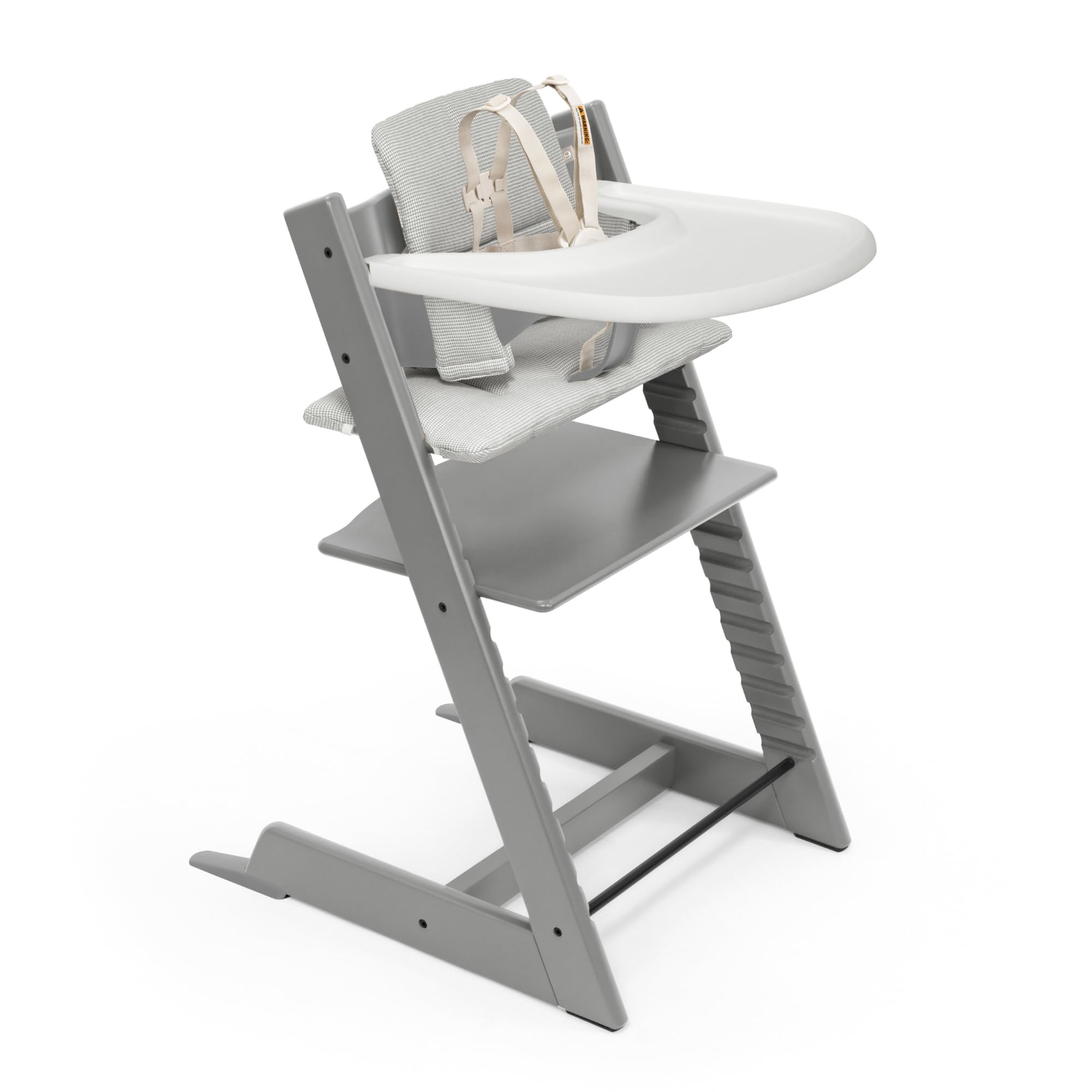 Foto 2 pulgar | Trona Stokke Tripp Trapp 2 Storm Grey Con Cojín Y Bandeja - Venta Internacional.