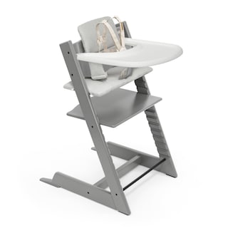 Foto 1 | Trona Stokke Tripp Trapp 2 Storm Grey Con Cojín Y Bandeja - Venta Internacional.
