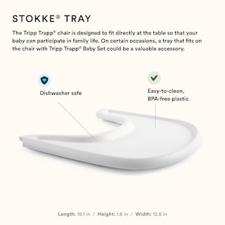 Foto 4 | Trona Stokke Tripp Trapp 2 Storm Grey Con Cojín Y Bandeja - Venta Internacional.