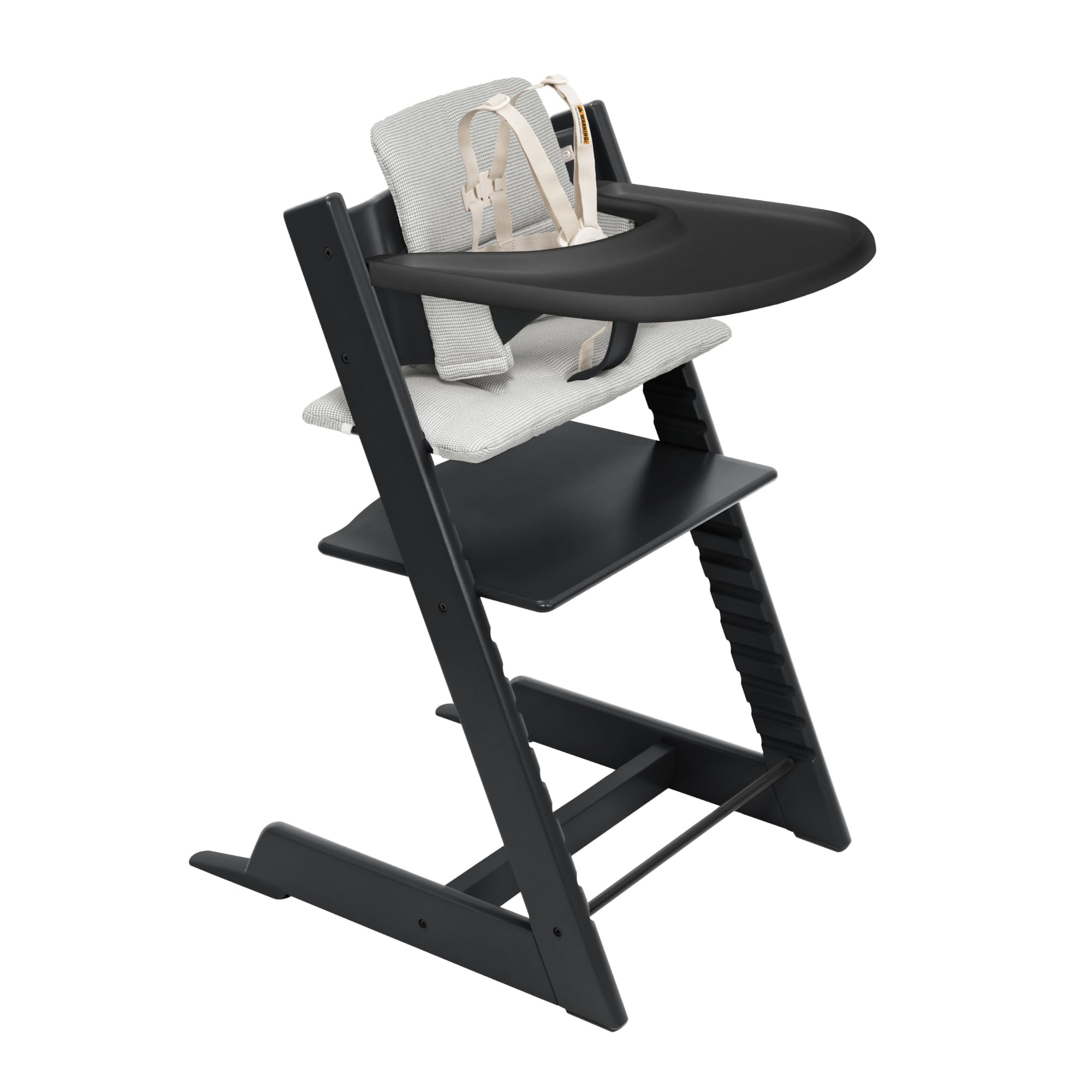 Foto 2 pulgar | Trona Stokke Tripp Trapp 2 Con Cojín Y Bandeja Negra - Venta Internacional.