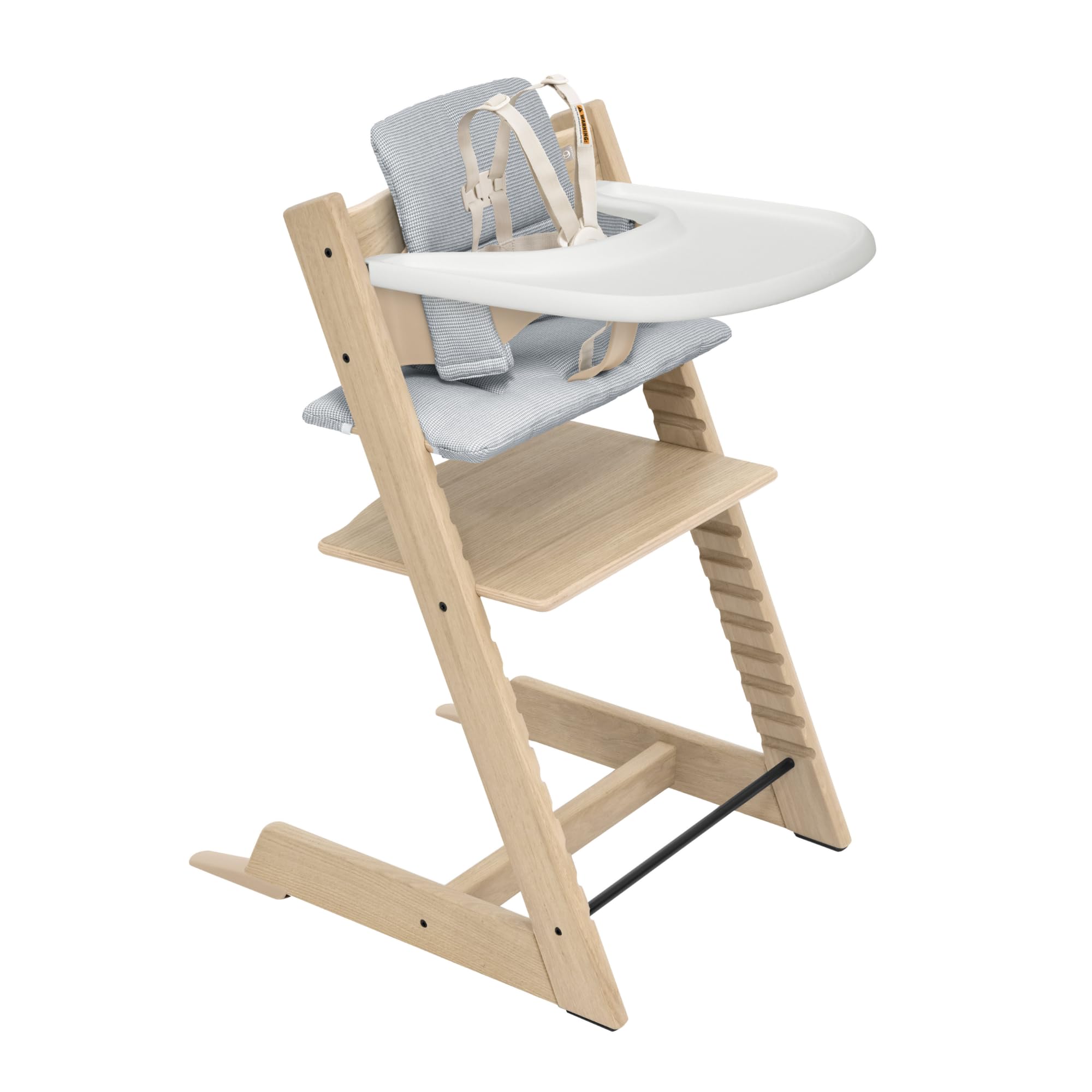 Foto 2 pulgar | Trona Stokke Tripp Trapp Oak 2 Con Cojín Y Bandeja - Venta Internacional.