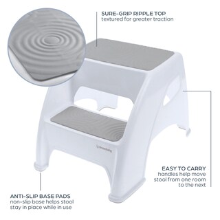 Foto 4 | Taburete Dreambaby Toddler & Me, Gris, 10.5 Pulgadas De Alto, 300 Libras - Venta Internacional.