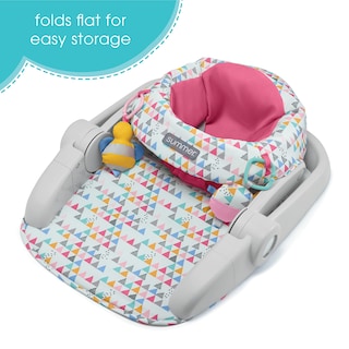 Foto 4 | Asiento De Suelo Para Bebés Summer Infant Learn-to-sit Funfetti Pink - Venta Internacional.