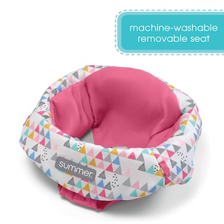 Foto 5 | Asiento De Suelo Para Bebés Summer Infant Learn-to-sit Funfetti Pink - Venta Internacional.