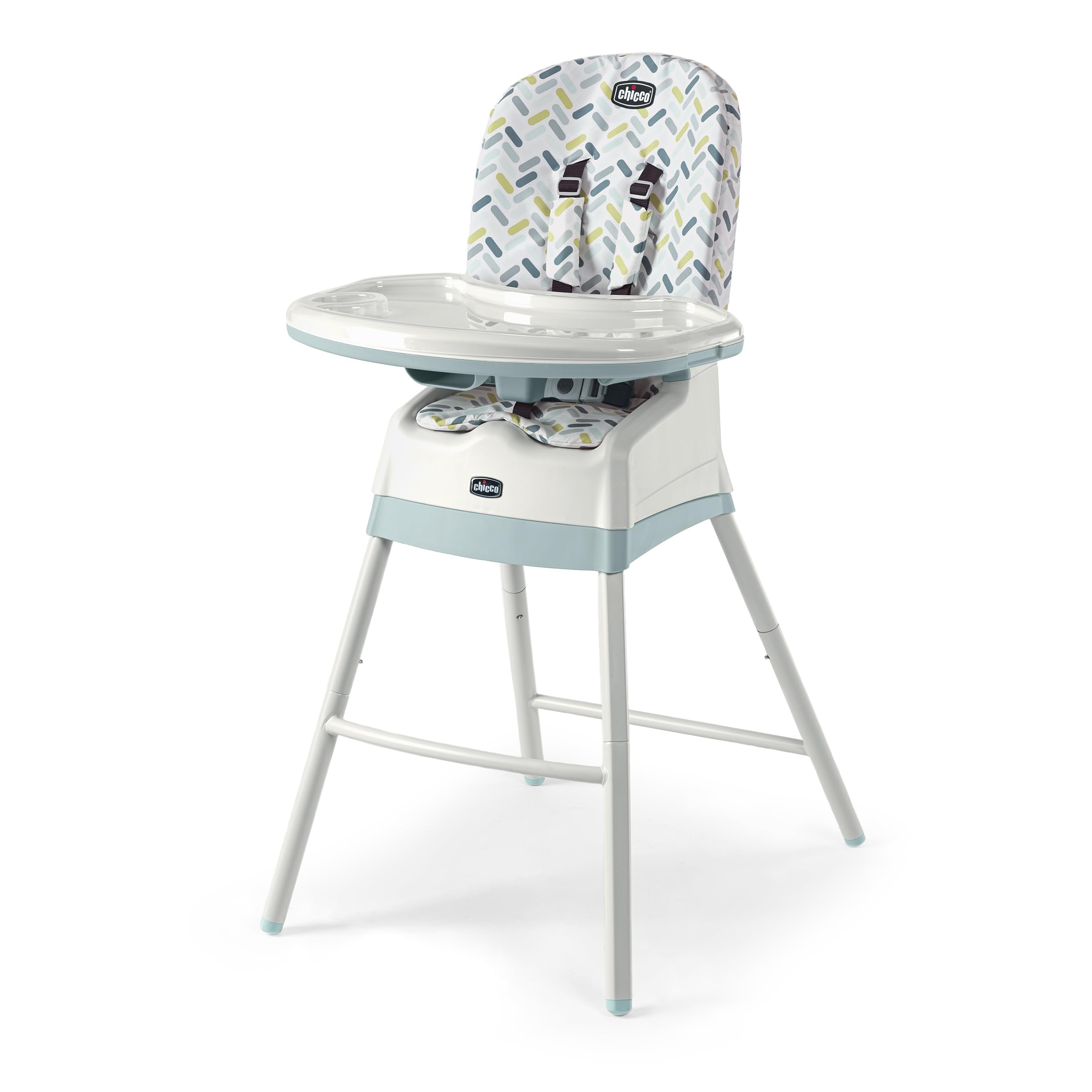 Foto 1 | Trona Chicco Stack 1-2-3 Cadiz Blue Con Arnés De 5 Puntos - Venta Internacional.