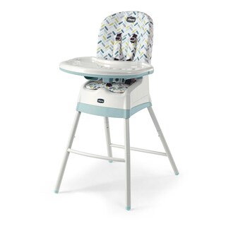 Foto 1 | Trona Chicco Stack 1-2-3 Cadiz Blue Con Arnés De 5 Puntos - Venta Internacional.