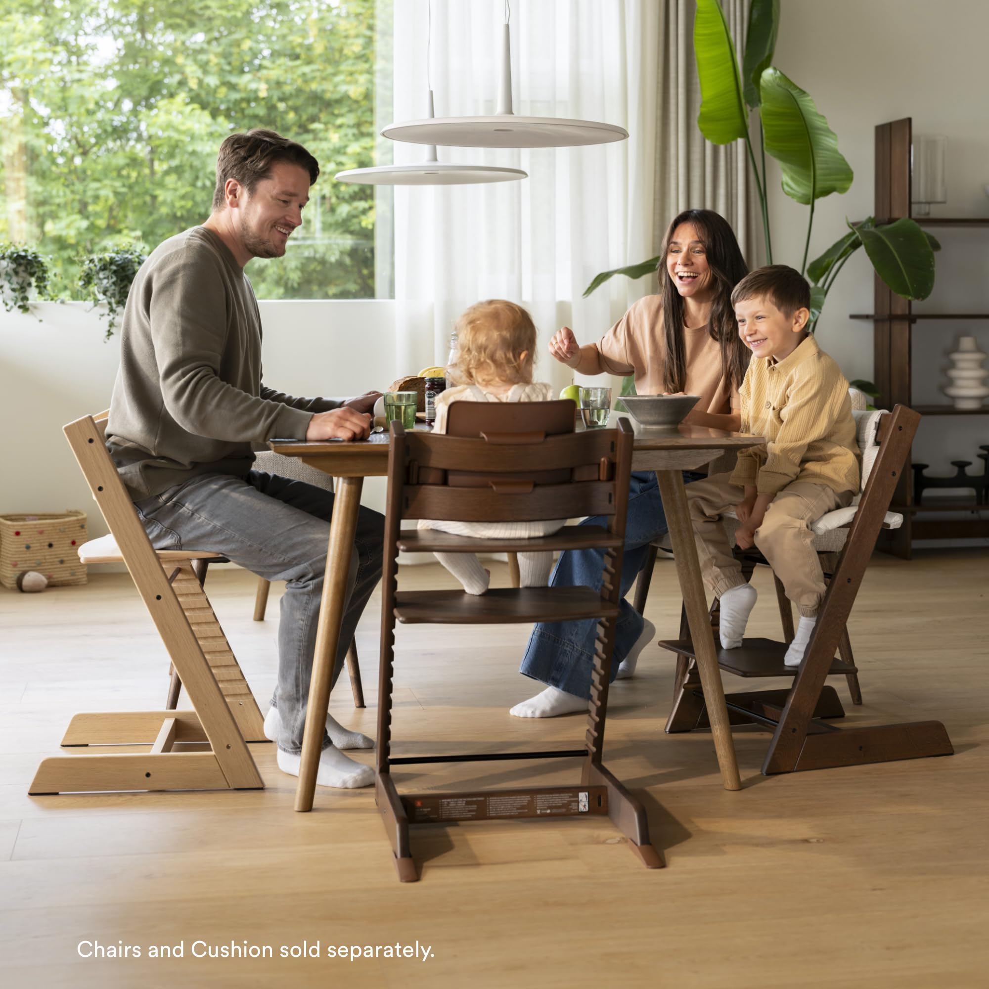 Foto 7 pulgar | Set De 2 Sillas Altas Stokke Tripp Trapp Para Bebés  Color Marrón Cálido  Con Arnés - Venta Internacional.