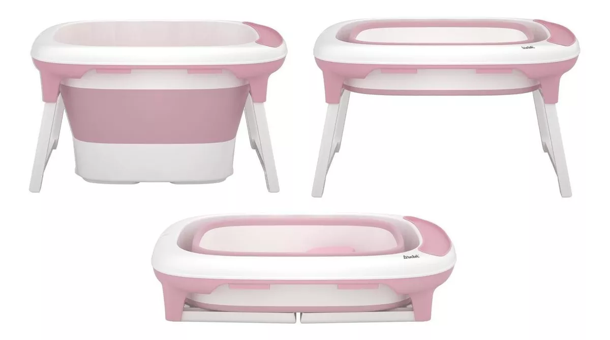 Bañera Plegable D´bebé Bubbles Rosa