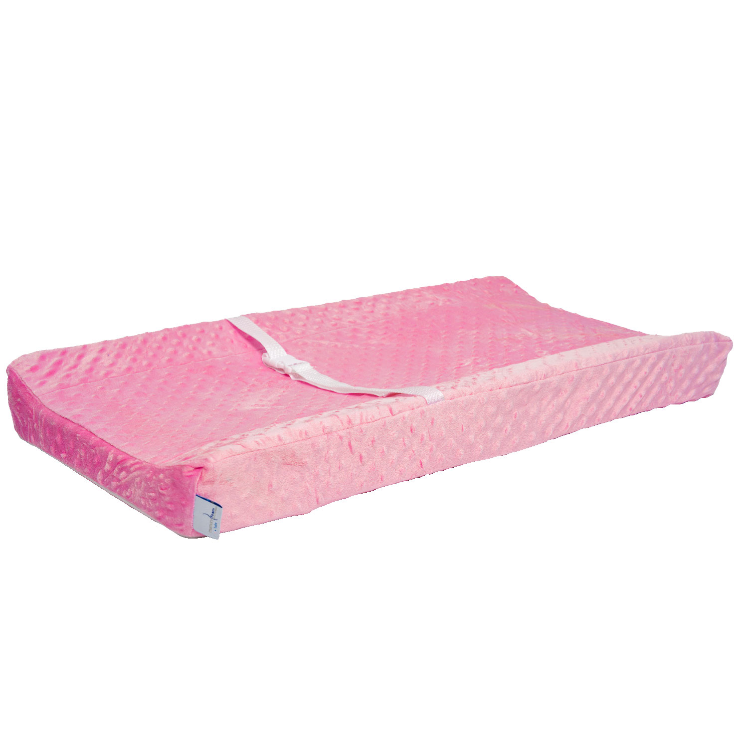 Cambiador Bebé/ Cambiador Pañales Con Funda Lavable Rosa Memory Foam