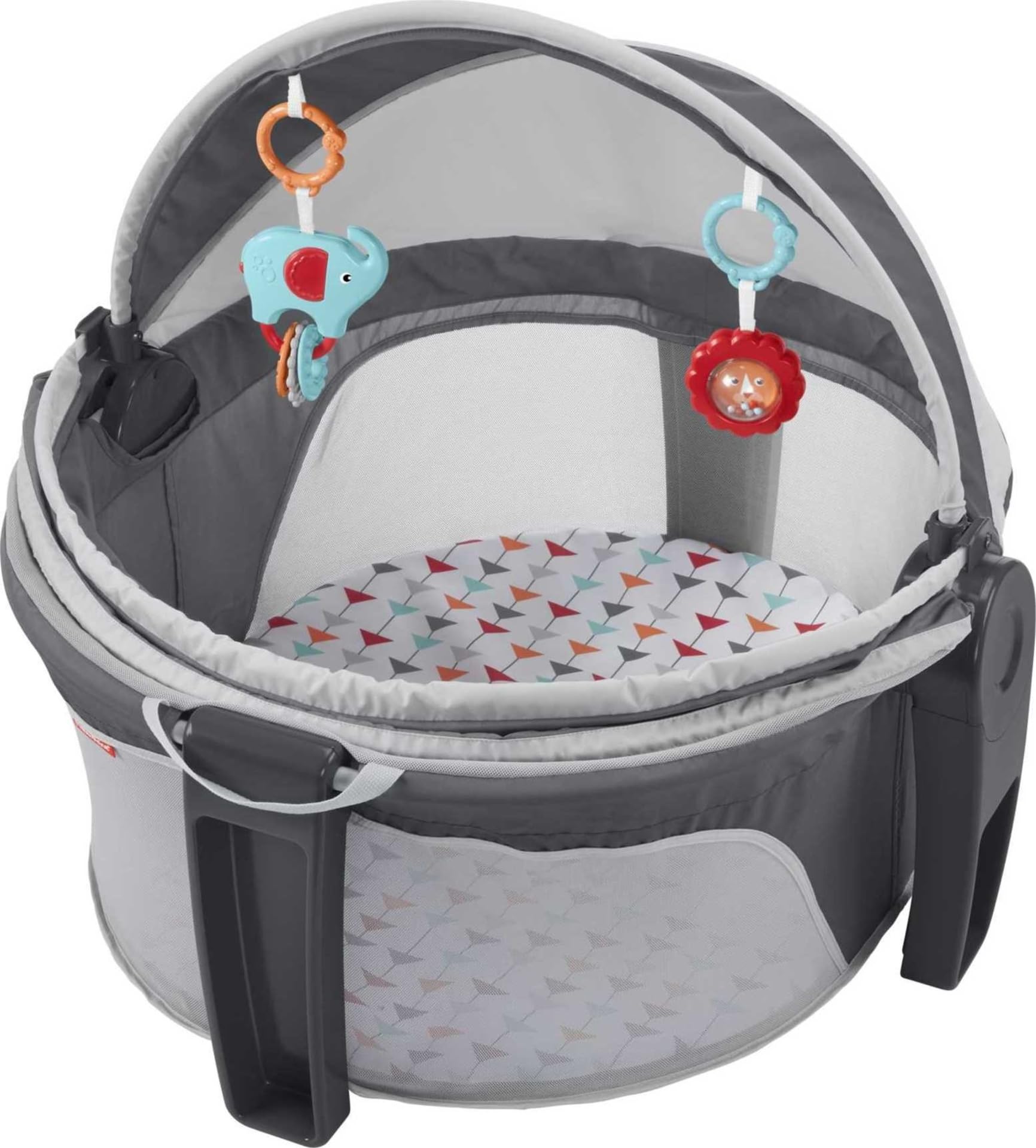 Foto 2 pulgar | Cuna Portátil Fisher-price On-the-go Baby Dome Con Juguetes - Venta Internacional.