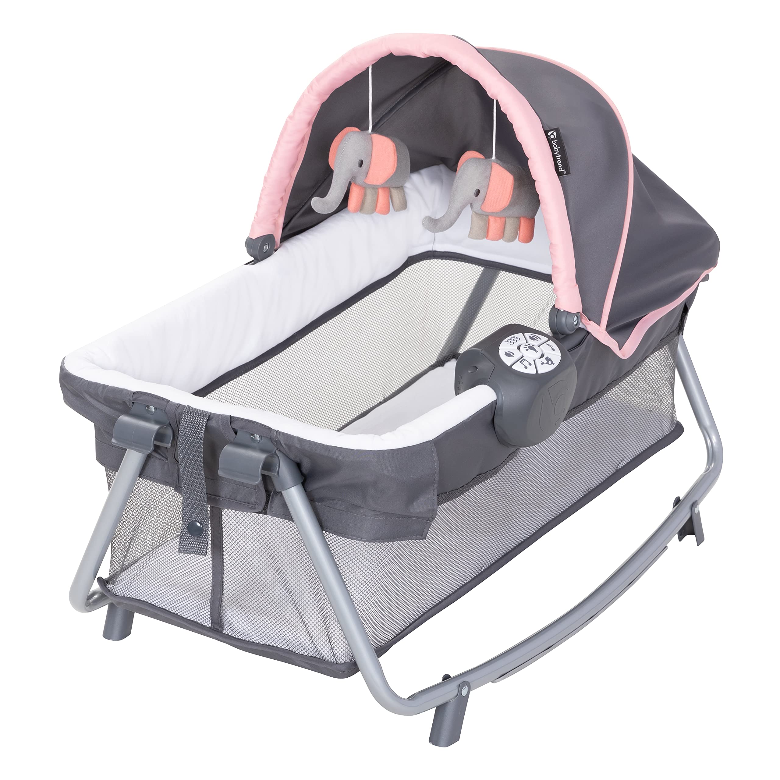 Foto 5 | Baby Trend Lil' Snooze Deluxe Iii Cozy Pink Con Capazo - Venta Internacional.