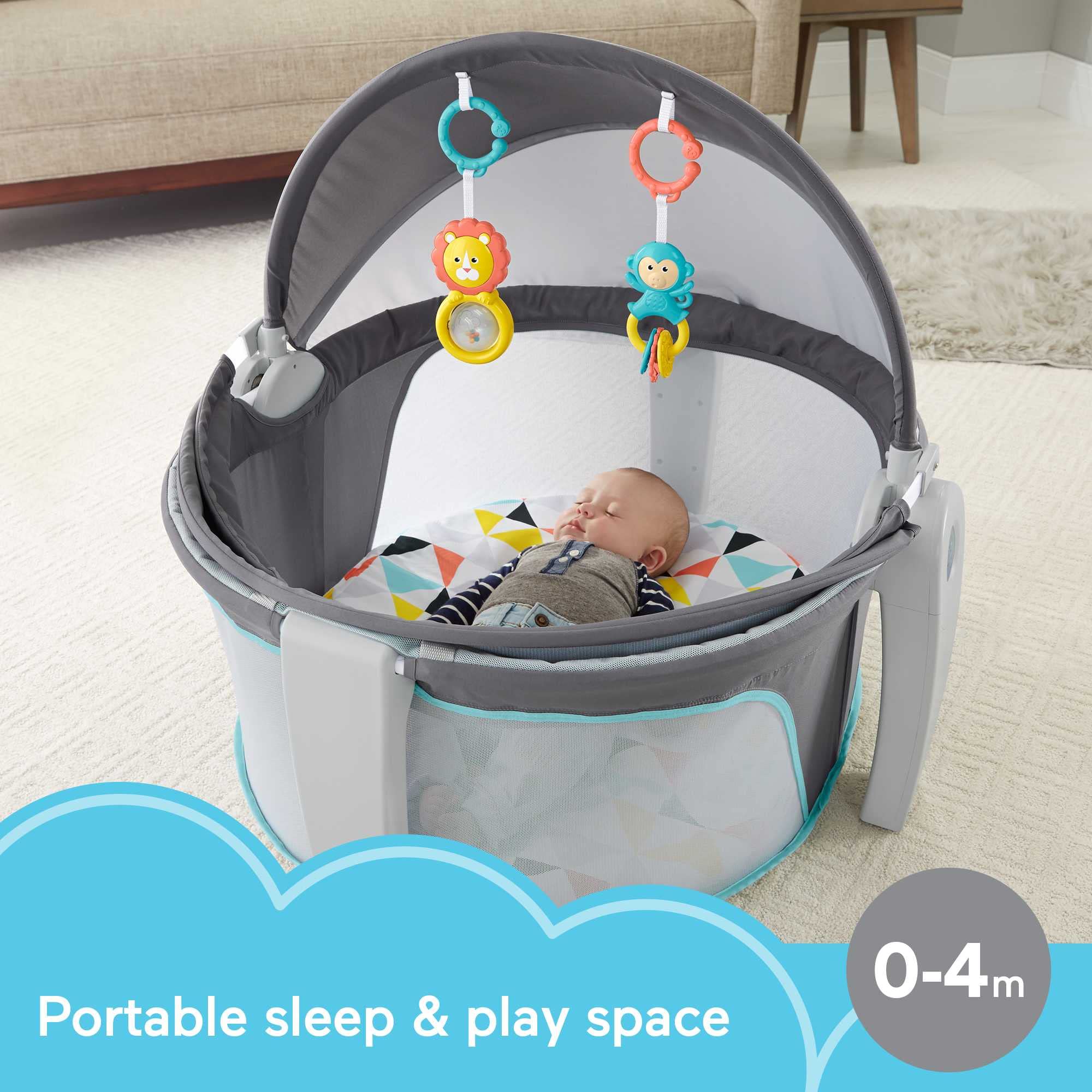 Foto 3 pulgar | Molino De Viento Portátil Fisher-price On-the-go Baby Dome - Venta Internacional.