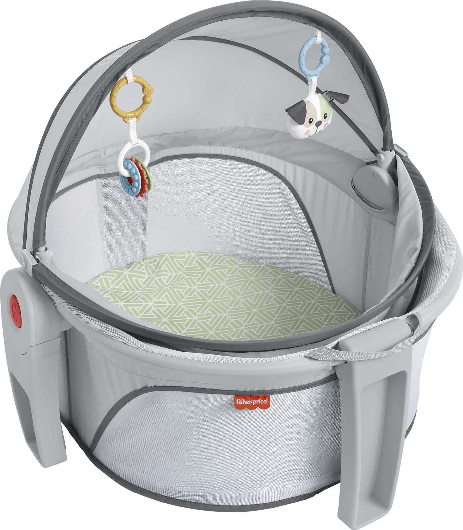 Foto 2 pulgar | Cuna Portátil Fisher-price On-the-go Baby Dome Puppy - Venta Internacional.