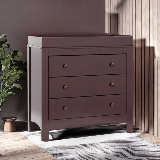Foto 4 | Cambiador Y Tocador Graco Noah De 3 Cajones, Color Espresso - Venta Internacional.