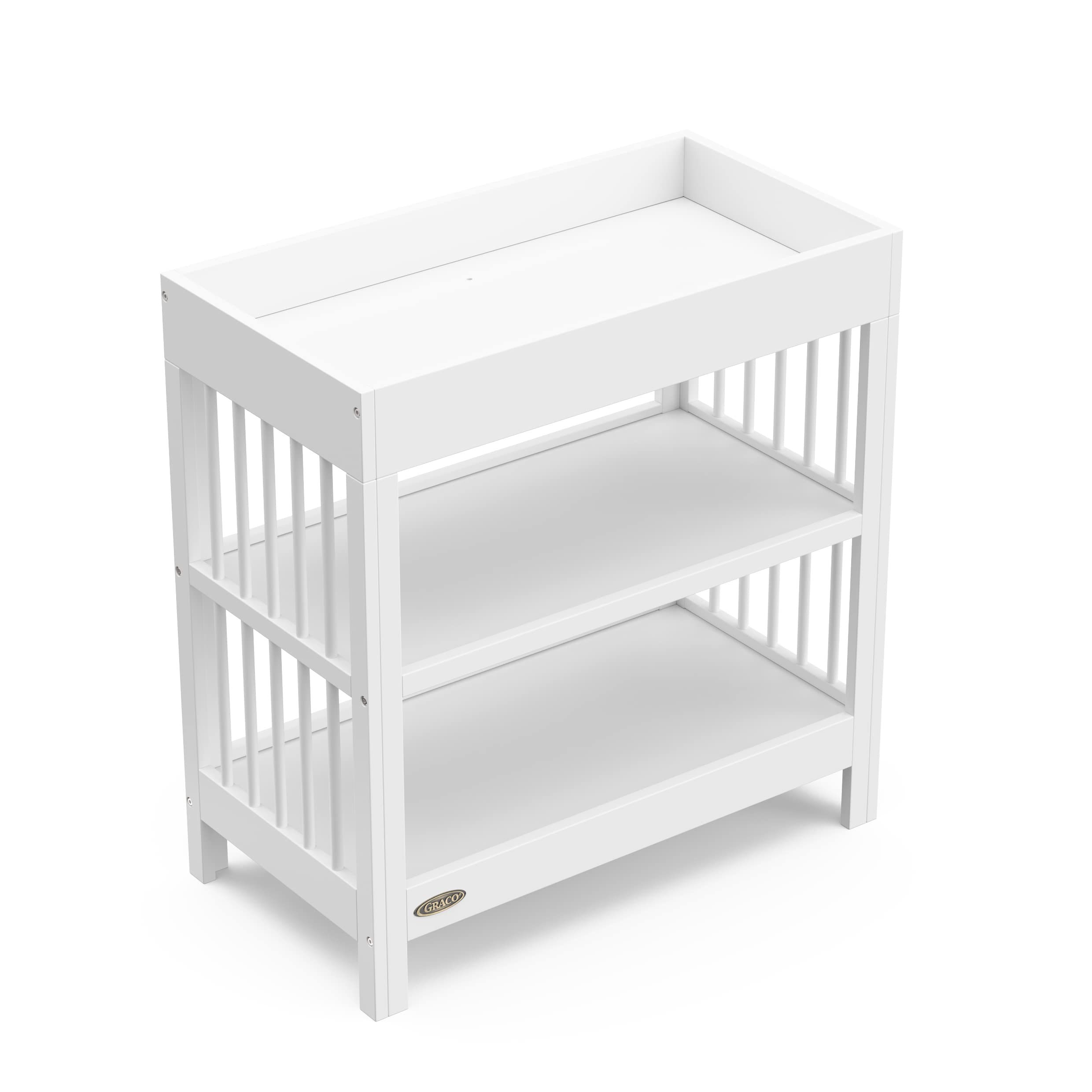 Foto 4 pulgar | Cambiador Graco Teddi Con Almohadilla Resistente Al Agua, Color Blanco - Venta Internacional.