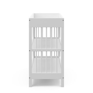 Foto 5 | Cambiador Graco Teddi Con Almohadilla Resistente Al Agua, Color Blanco - Venta Internacional.