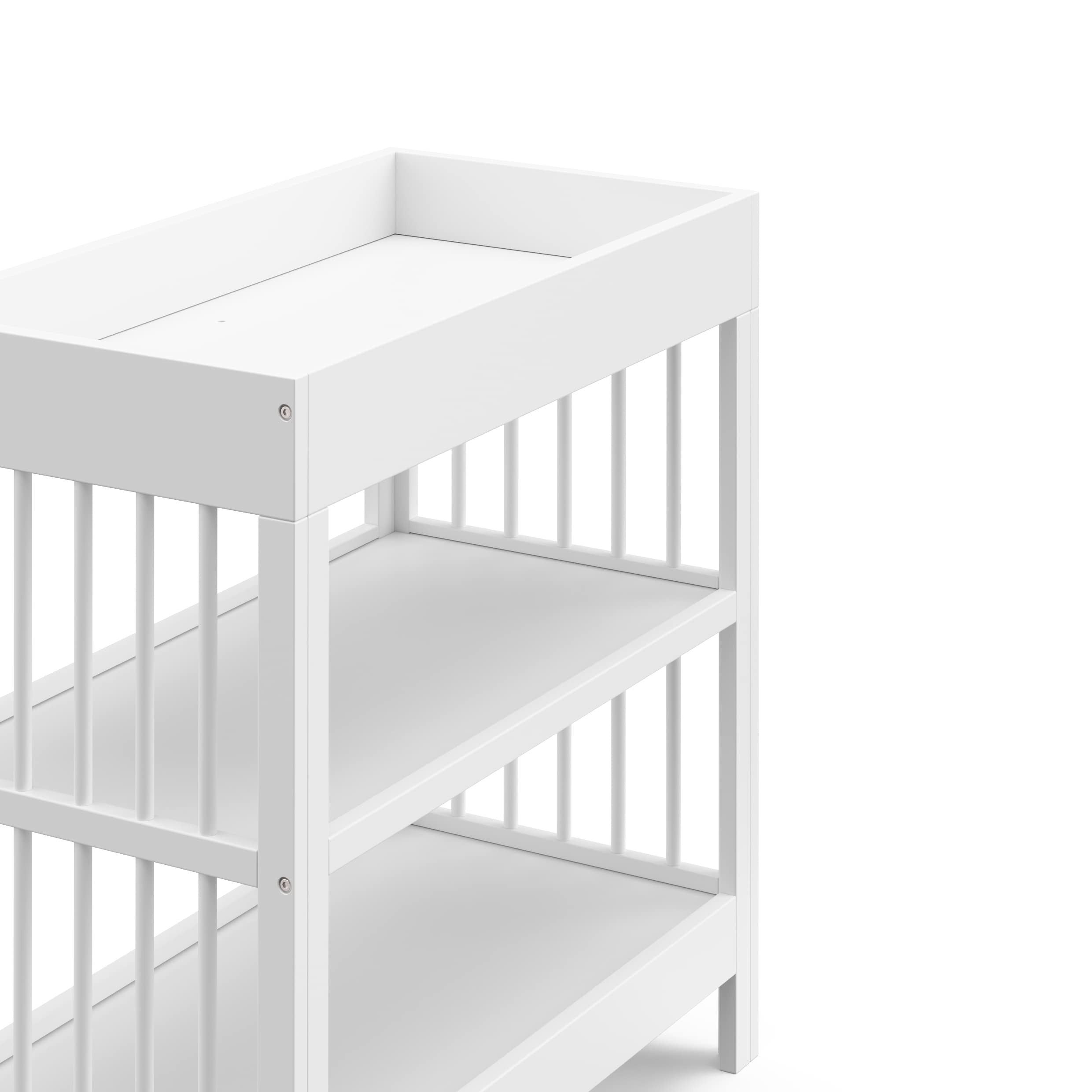 Foto 6 | Cambiador Graco Teddi Con Almohadilla Resistente Al Agua, Color Blanco - Venta Internacional.