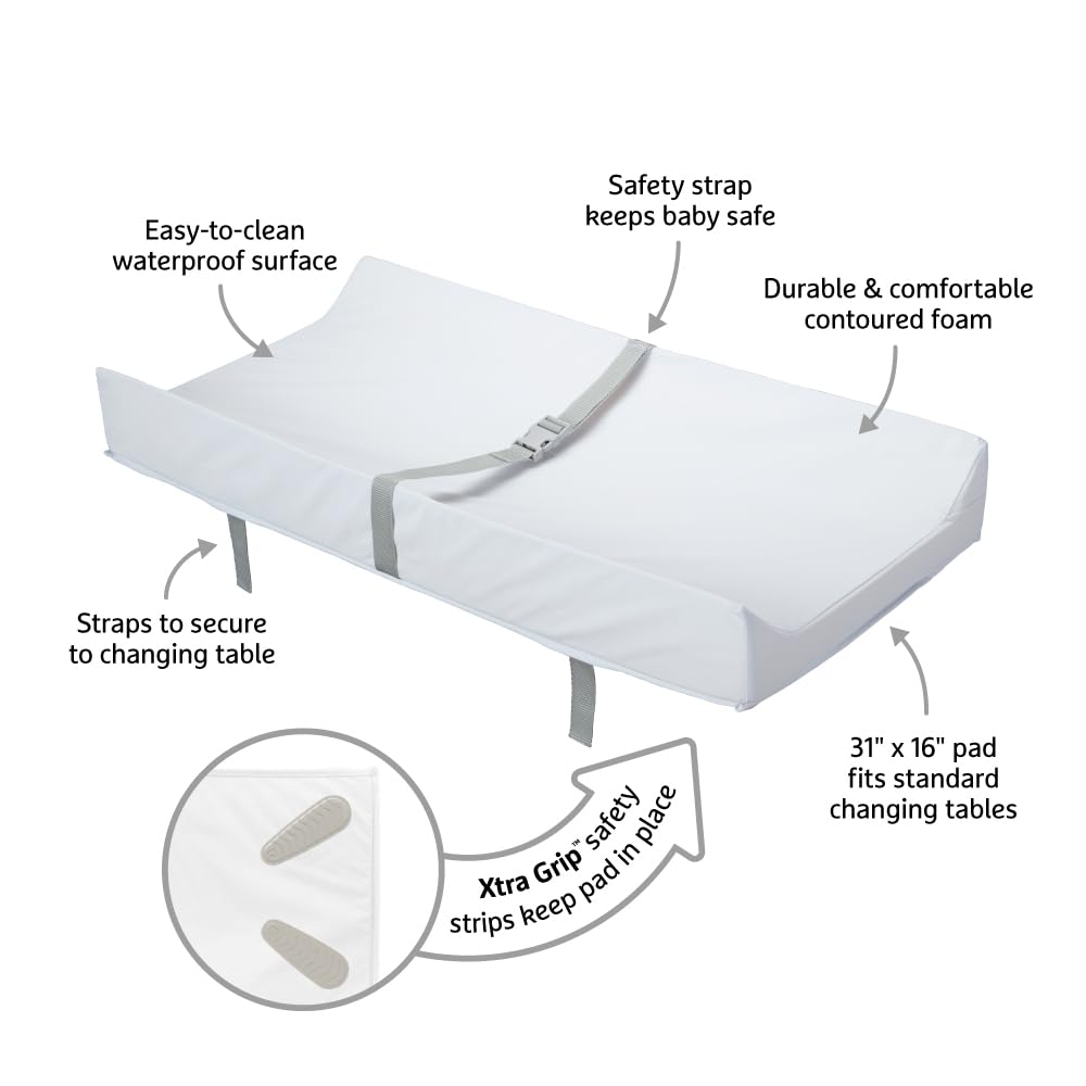 Foto 3 pulgar | Cambiador Munchkin Secure Grip, Impermeable, Blanco, 40 X 80 Cm - Venta Internacional.