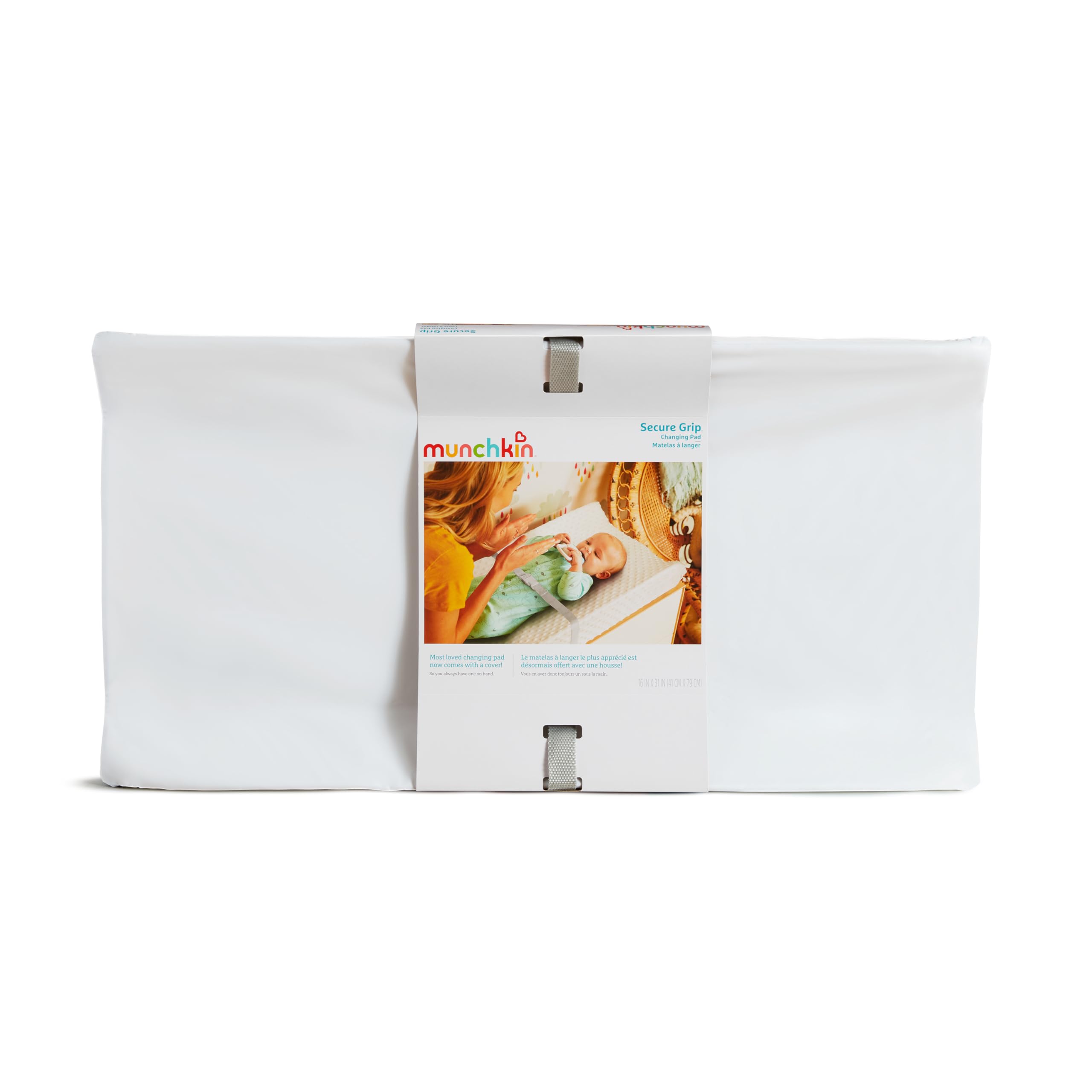 Foto 6 pulgar | Cambiador Munchkin Secure Grip, Impermeable, Blanco, 40 X 80 Cm - Venta Internacional.
