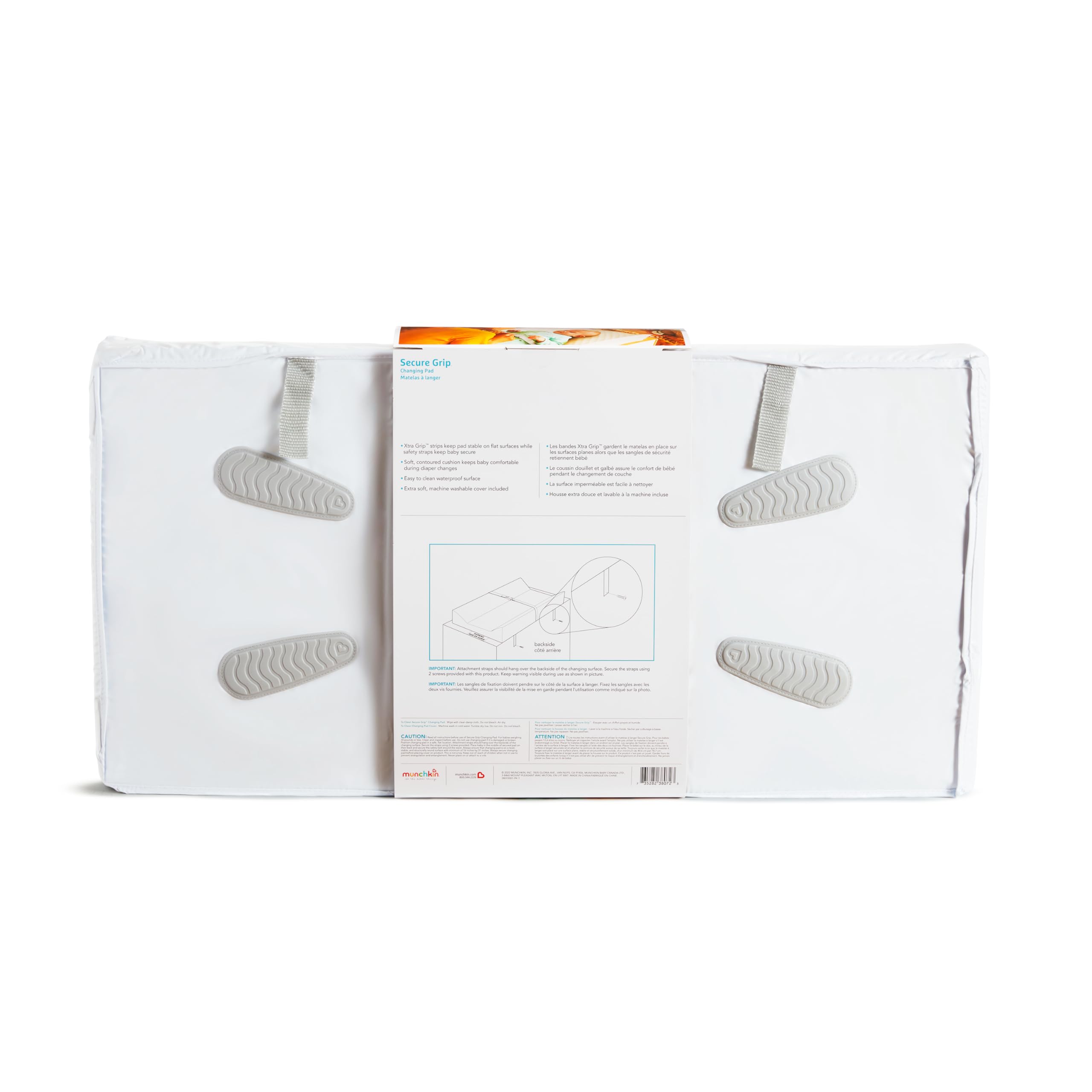 Foto 7 pulgar | Cambiador Munchkin Secure Grip, Impermeable, Blanco, 40 X 80 Cm - Venta Internacional.