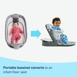 Foto 3 | Playard Graco Pack 'n Play Sit 'n Grow Con Capazo Y Cambiador - Venta Internacional.