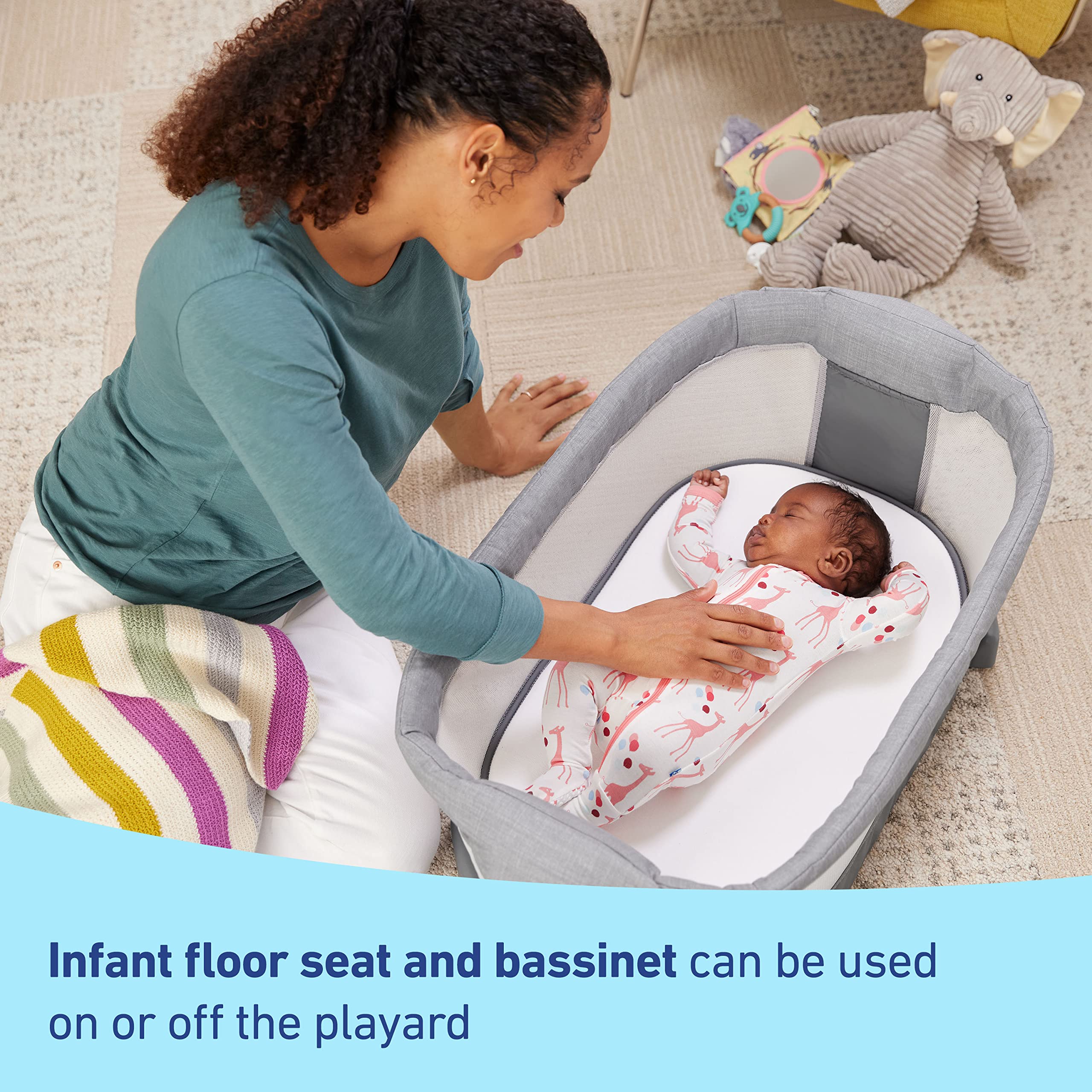 Foto 5 pulgar | Playard Graco Pack 'n Play Sit 'n Grow Con Capazo Y Cambiador - Venta Internacional.