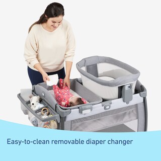 Foto 5 | Playard Graco Pack 'n Play Sit 'n Grow Con Capazo Y Cambiador - Venta Internacional.