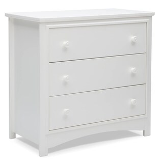 Foto 5 | Cómoda Delta Children Perry De 3 Cajones Con Cambiador, Color Blanco - Venta Internacional.