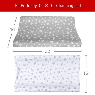 Foto 5 | Funda Para Cambiador Moonsea, Paquete De 4, Para Niños, 32 X 16 Cm - Venta Internacional.
