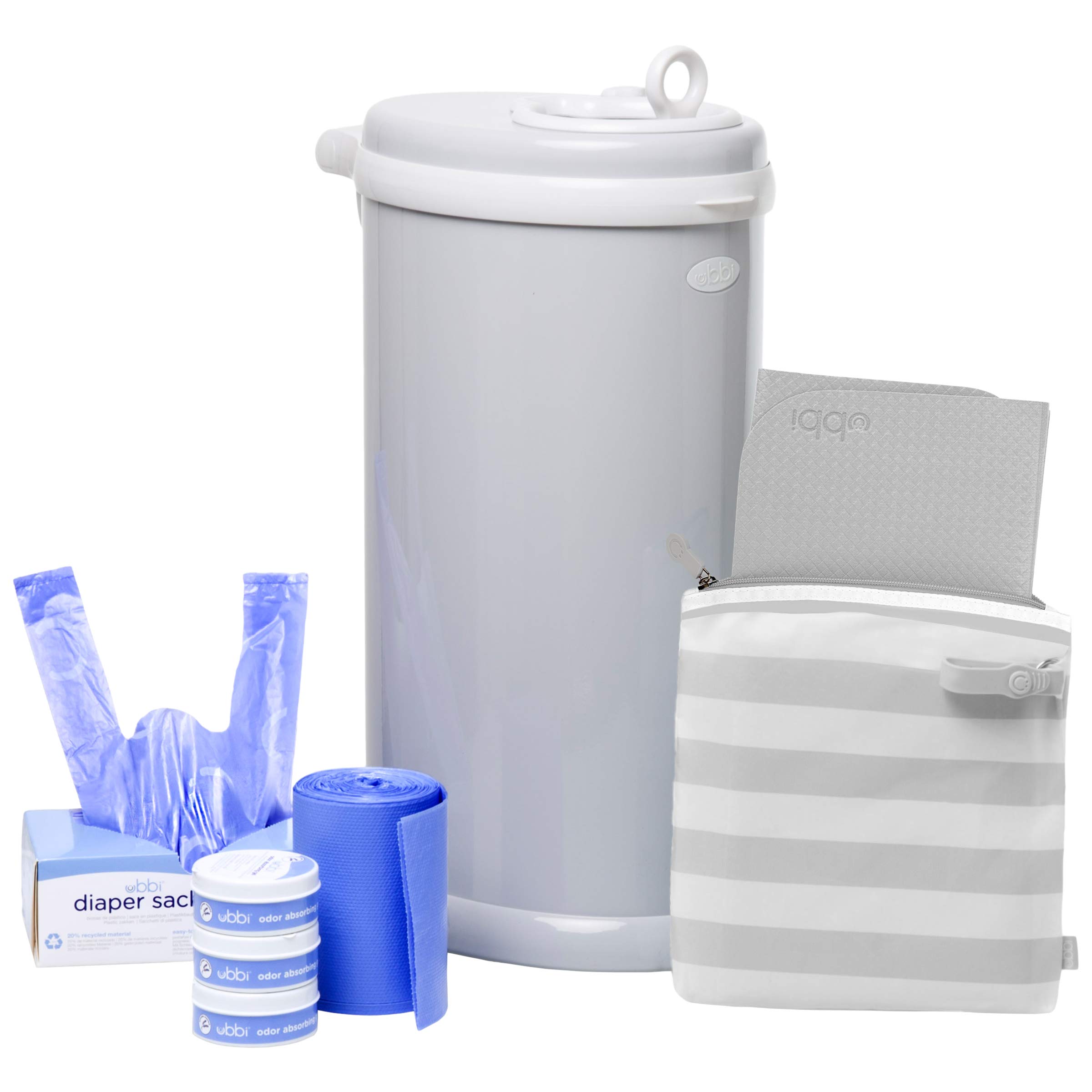 Foto 3 pulgar | Set De Regalo Diaper Changing Value, Cubo De Pañales Gris Ubbi - Venta Internacional.
