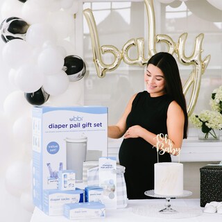 Foto 5 | Set De Regalo Diaper Changing Value, Cubo De Pañales Gris Ubbi - Venta Internacional.