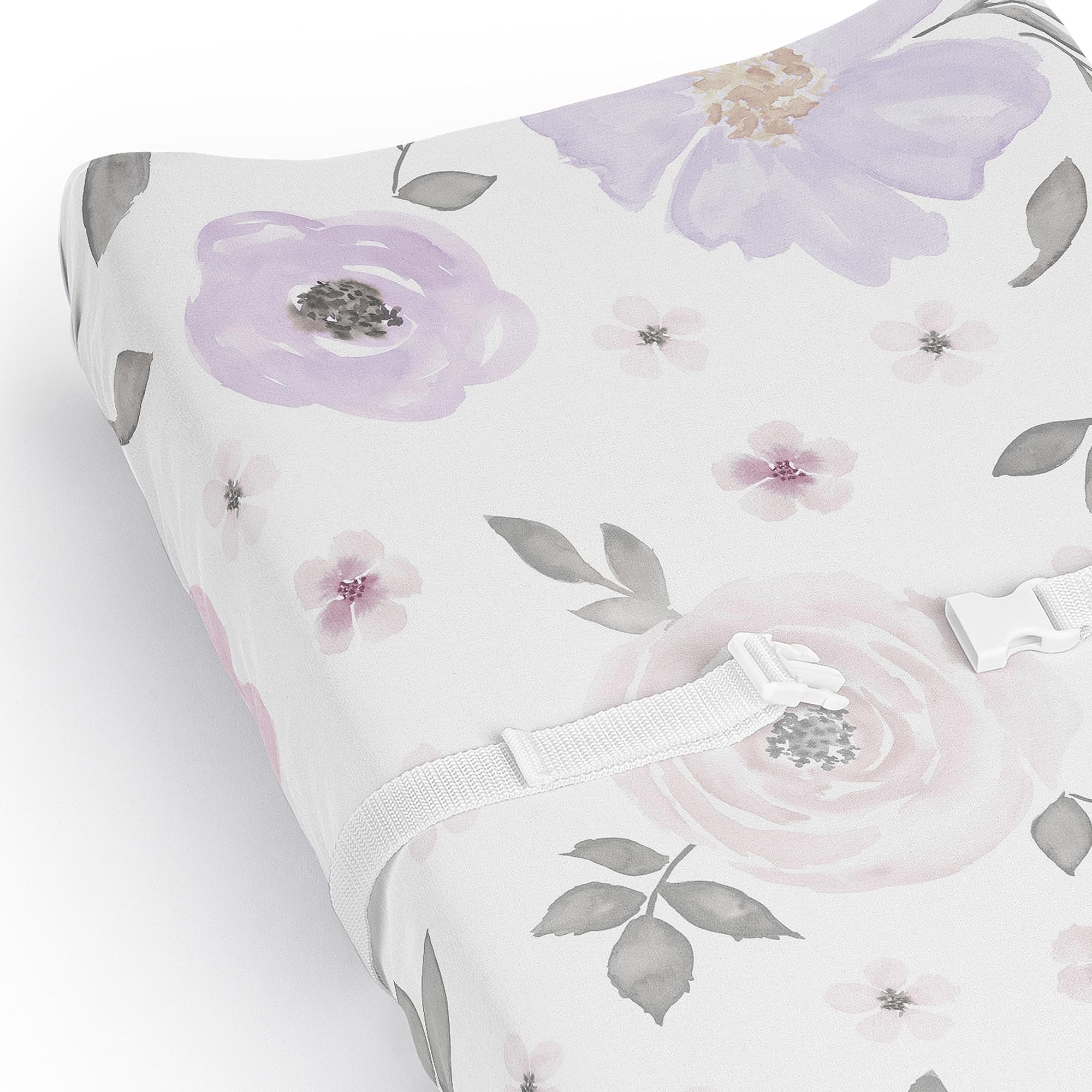 Foto 5 pulgar | Funda Para Cambiador Sweet Jojo Designs, Diseño Floral, Acuarela - Venta Internacional.