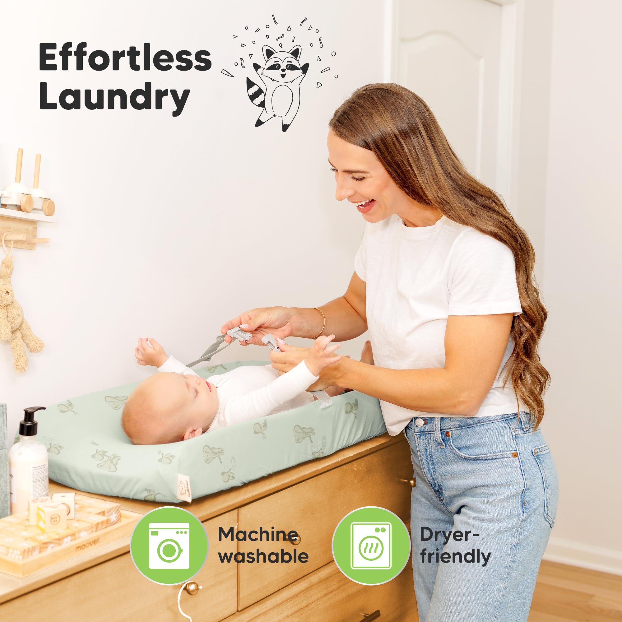 Foto 7 pulgar | Fundas Para Cambiadores Keababies Soothe  100% Algodón  Paquete De 2 - Venta Internacional.