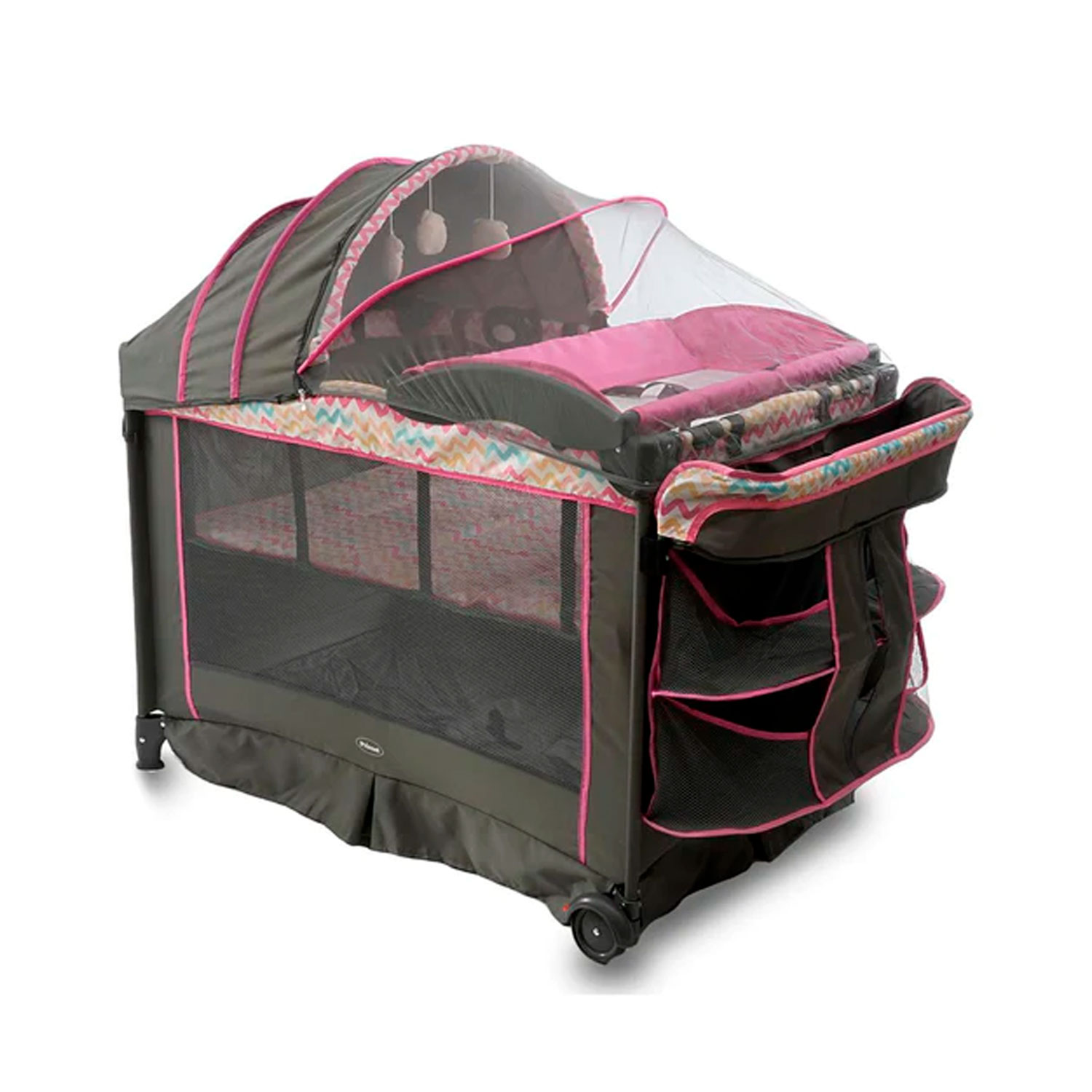 Cuna Corral Prinsel Verona color Rosa