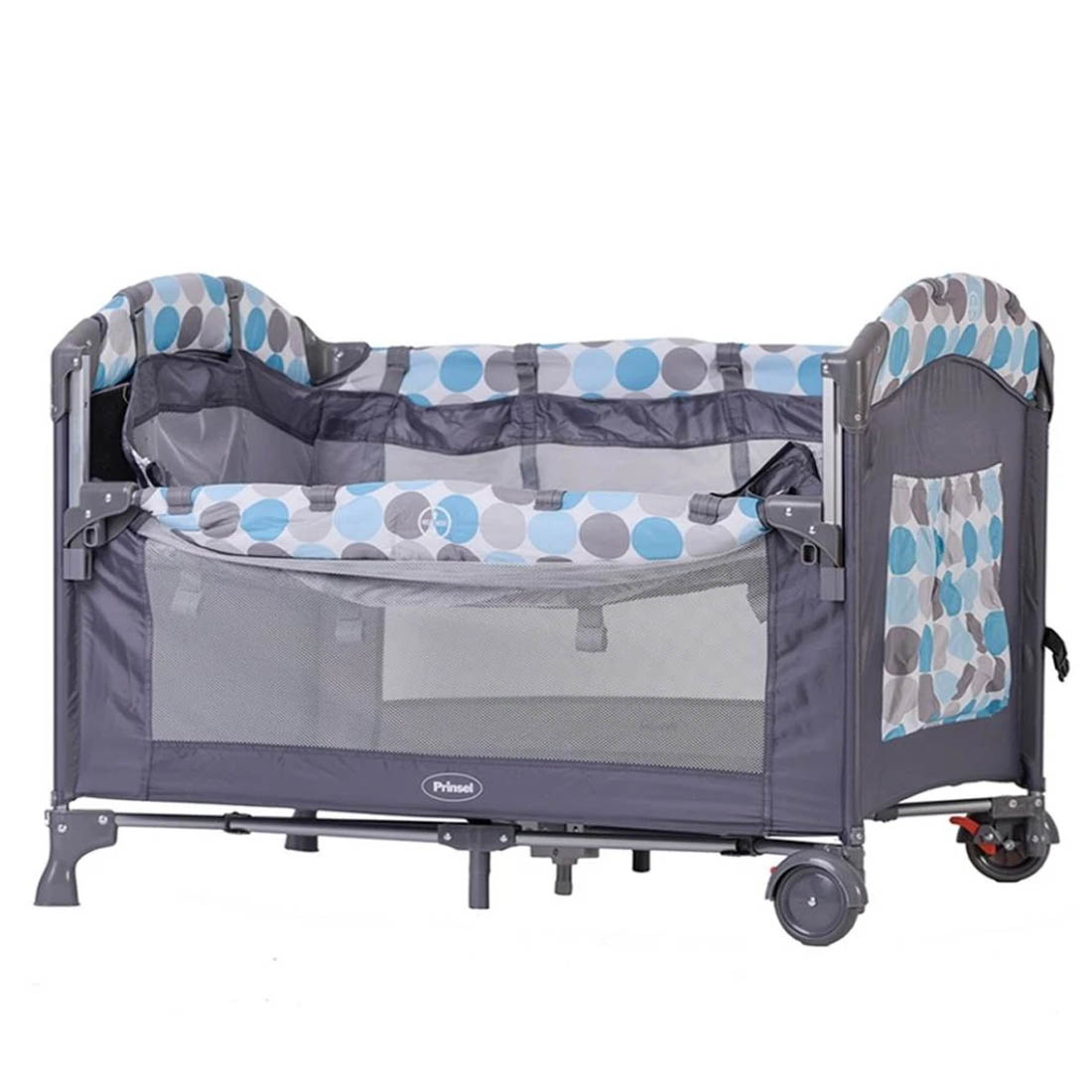 Cuna Prinsel Baby Colecho color Gris