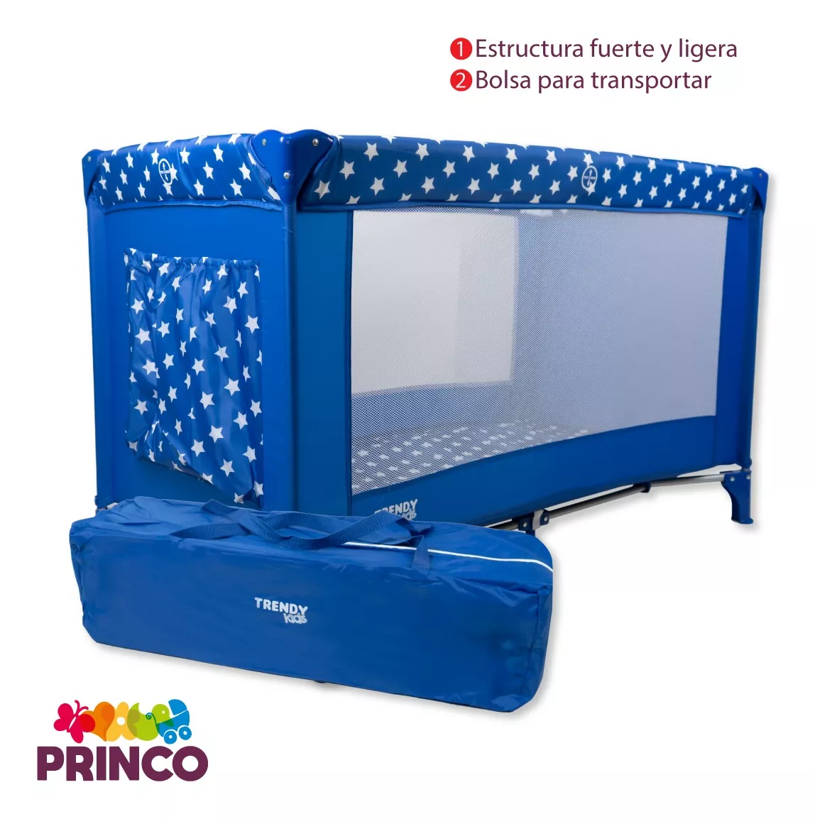 Foto 6 pulgar | Cuna Corral Trendy Kids K800 Mini Plegable para Bebé