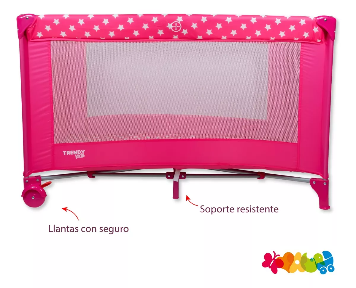 Foto 3 pulgar | Cuna Corral Trendy Kids K800 Mini Plegable para Bebé