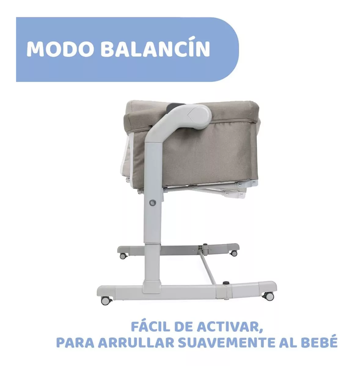 Foto 4 pulgar | Cuna Colecho Para Bebé Chicco Next2me Magic Evo Mecedor